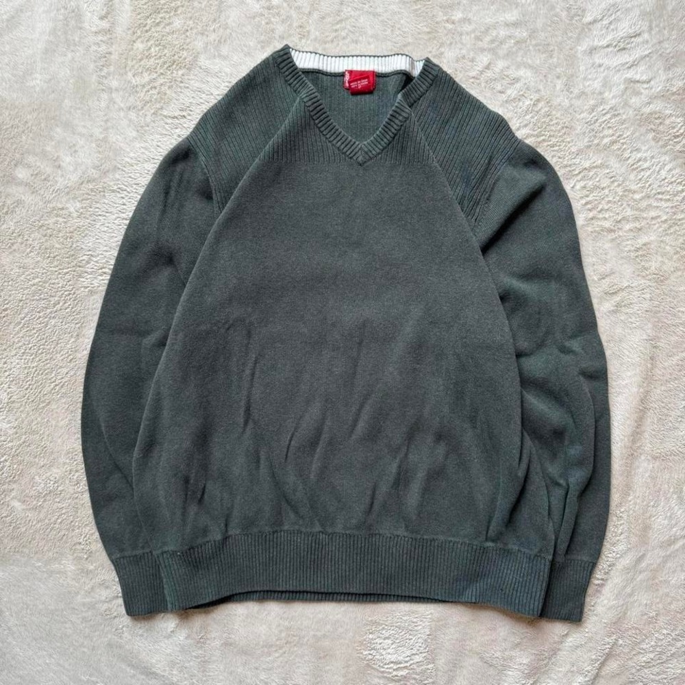 Vintage levis knit v‎ neck 90s knit sweater